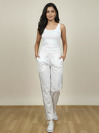 Women's Pure Cotton Trouser/Pajama |  with side black lining