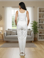 Women's Pure Cotton Trouser/Pajama |  with side black lining