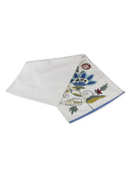 Spring-Themed 5 Pc Cotton Table Linen Set: Embroidered Runner & 4 Placemats