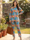 WOMEN'S MULTICOLOR PAISELY PRINTED Co-Ord set |