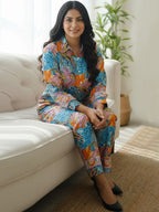 WOMEN'S MULTICOLOR PAISELY PRINTED Co-Ord set |
