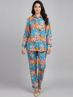 WOMEN'S MULTICOLOR PAISELY PRINTED Co-Ord set |