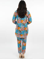 WOMEN'S MULTICOLOR PAISELY PRINTED Co-Ord set |