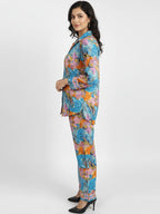 WOMEN'S MULTICOLOR PAISELY PRINTED Co-Ord set |