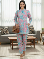 women's floral Co-Ord set