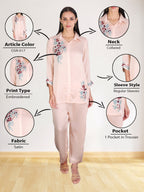 women premium floral co-ord set- Trendy 2 piece outfit