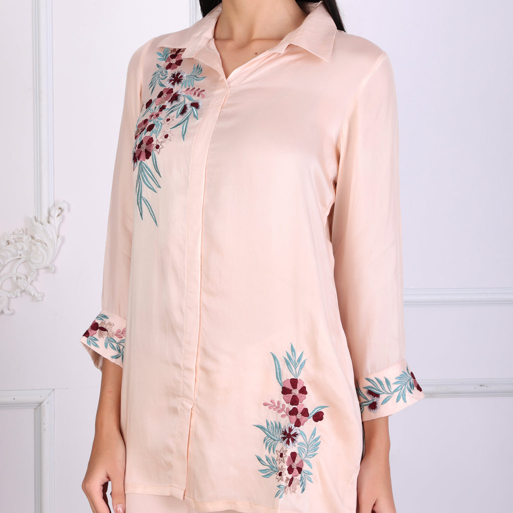 women premium floral co-ord set- Trendy 2 piece outfit