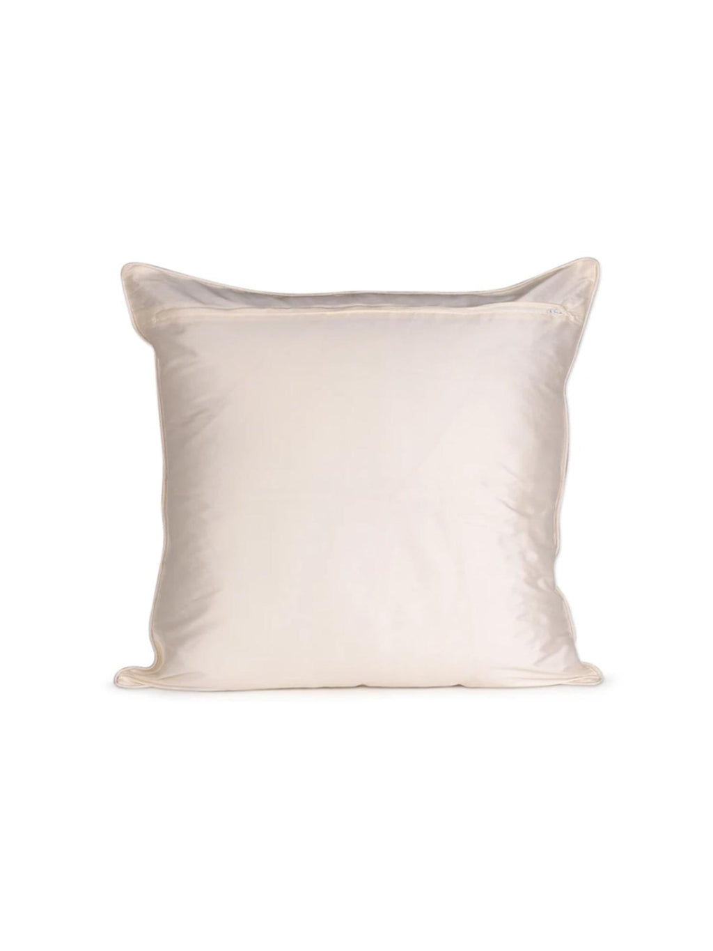 “Elegant Floral Embroidered Cushion Cover – Luxury Decorative Throw Pillow”