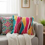Colorful Geometric Cushion Covers