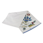 Hand Embroidered Floral Taste Table Runner I Artisan Dining Centerpiece Decoration (14"x72")