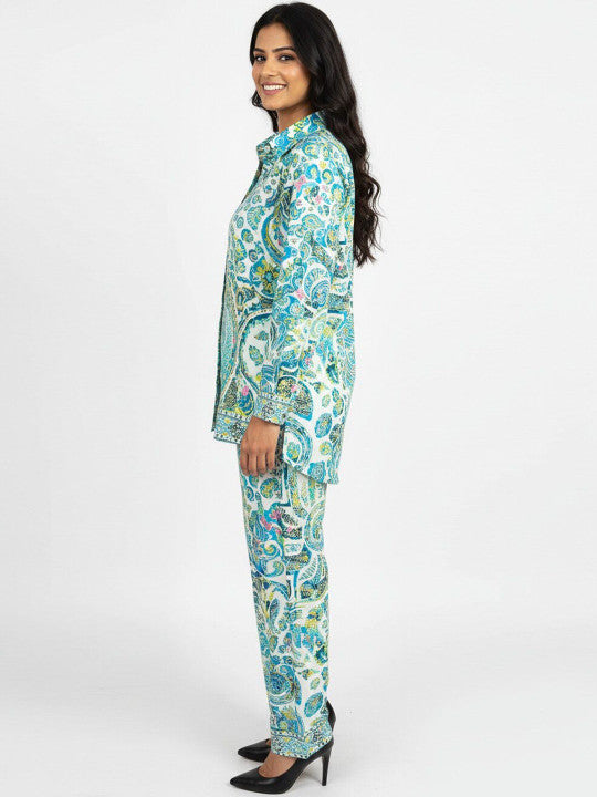 Women Printed Kurta Pant Set