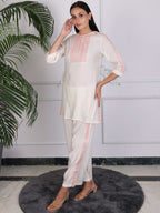 Women Embroidered Kurta Pant Set