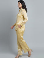 Stylish acrylic  Embroidered Co-Ord Set for Women – Shirt & Pant